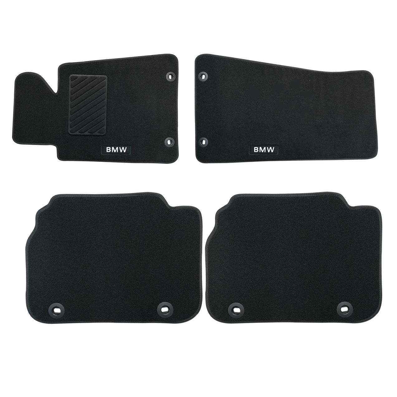 Bmw E34 Siyah Bmw Yazılı Halı Paspas