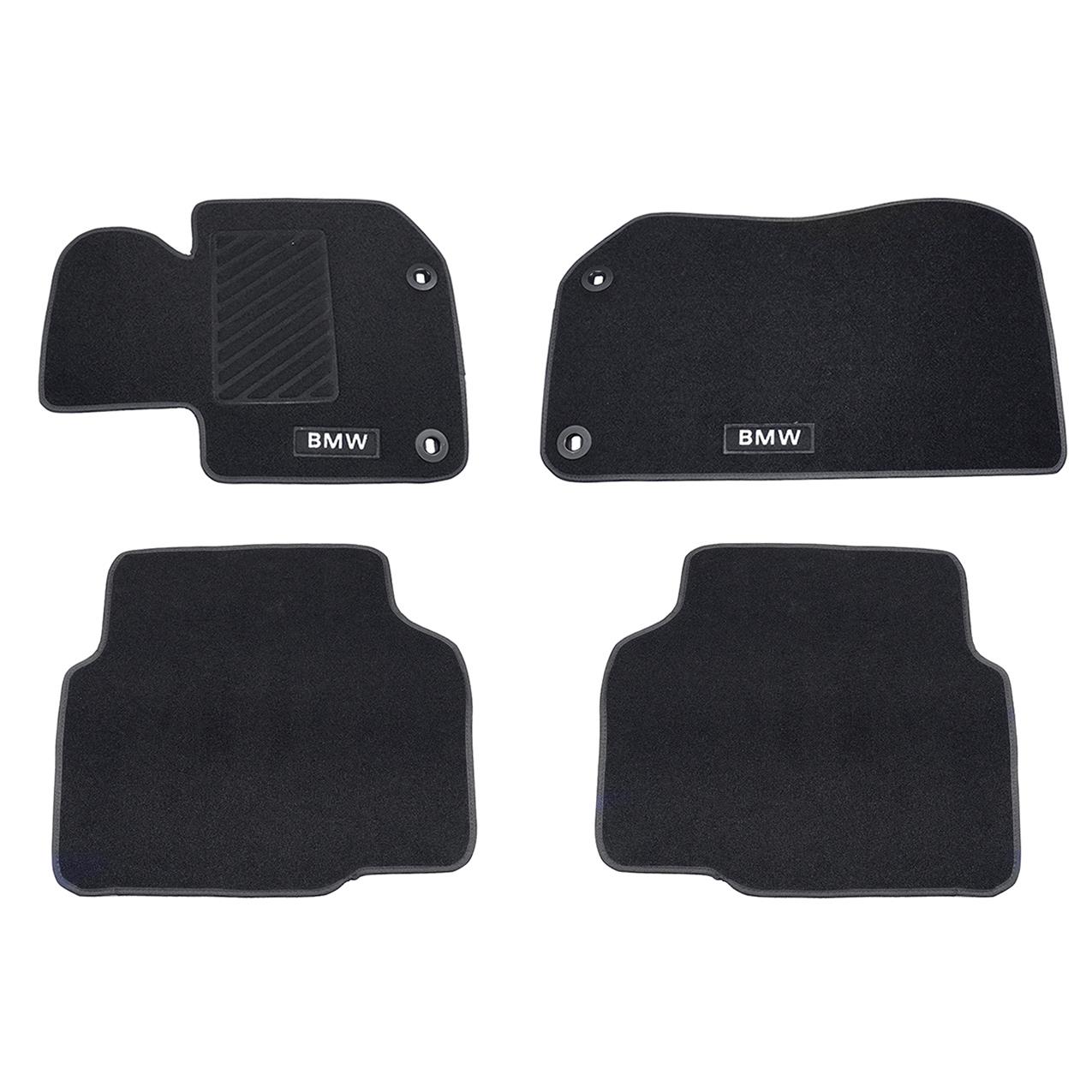 Bmw E36 Sedan Siyah Bmw Yazılı Halı Paspas