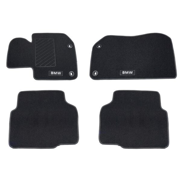 Bmw E36 Sedan Siyah Bmw Yazılı Halı Paspas