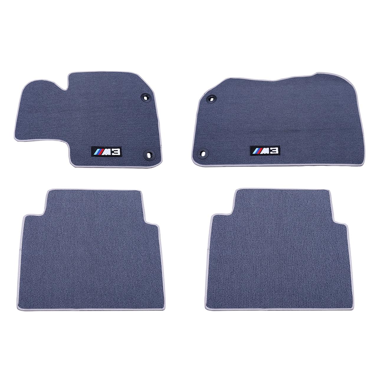 Bmw E36 Coupe Gri M3 Yazılı Halı Paspas