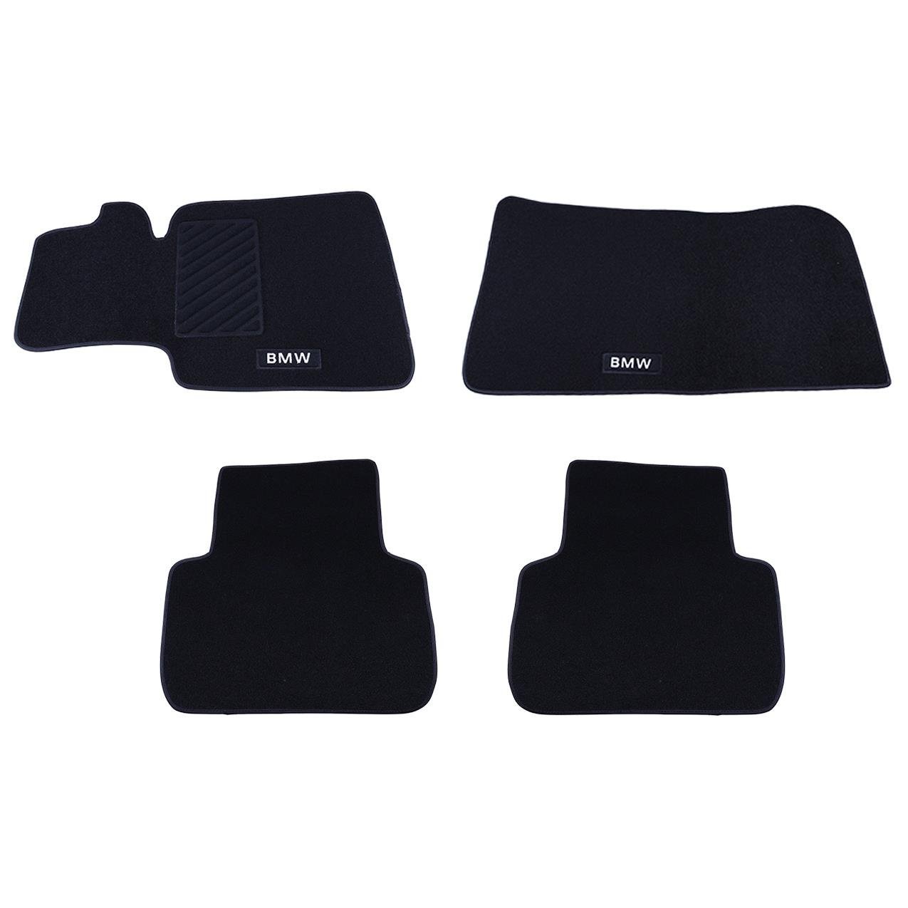 Bmw E46 Coupe  Siyah Bmw Yazılı Halı Paspas