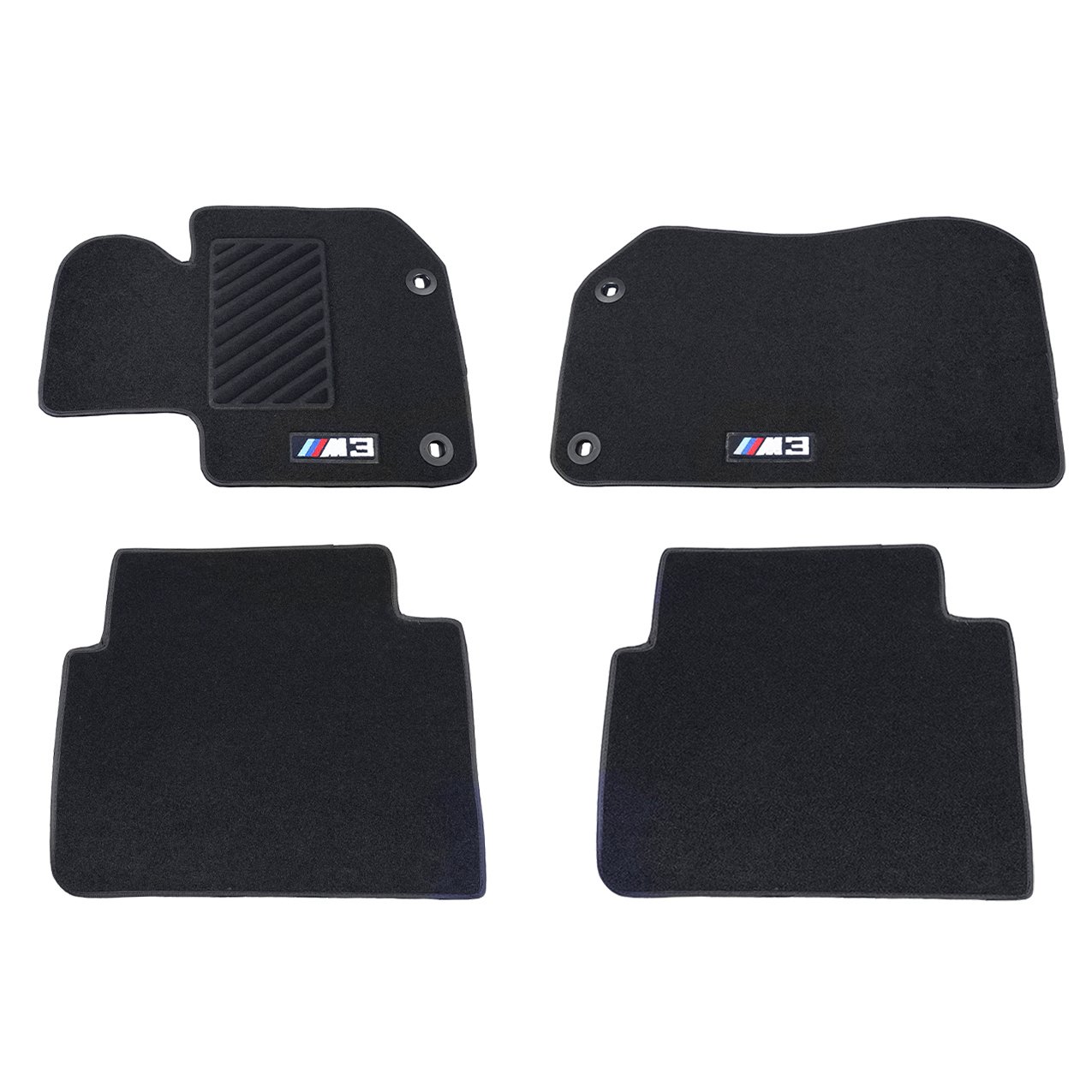 Bmw E36 Coupe Siyah M3 Logolu Halı Paspas
