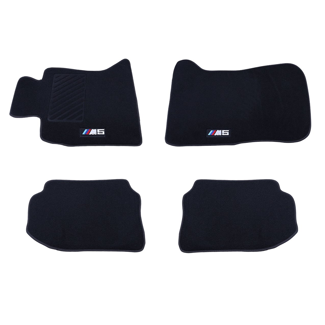 Bmw F10 Siyah M5 Logolu Halı Paspas 12-14