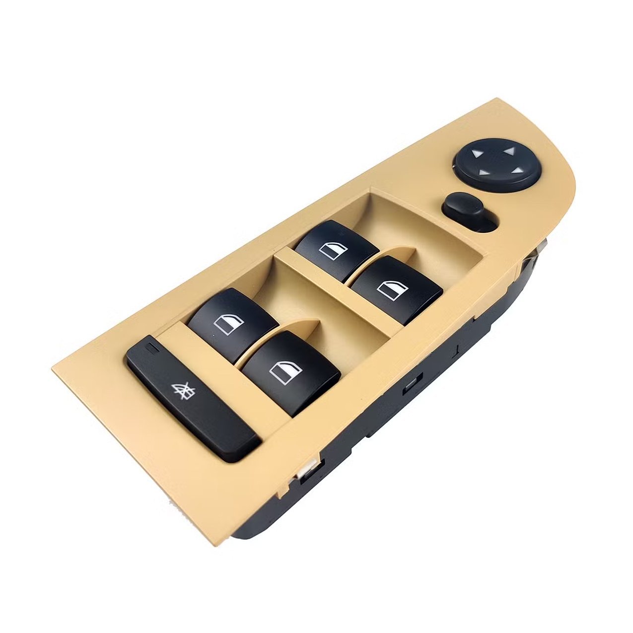 bmw-e90-on-sol-cam-dugmesi-bej-wender