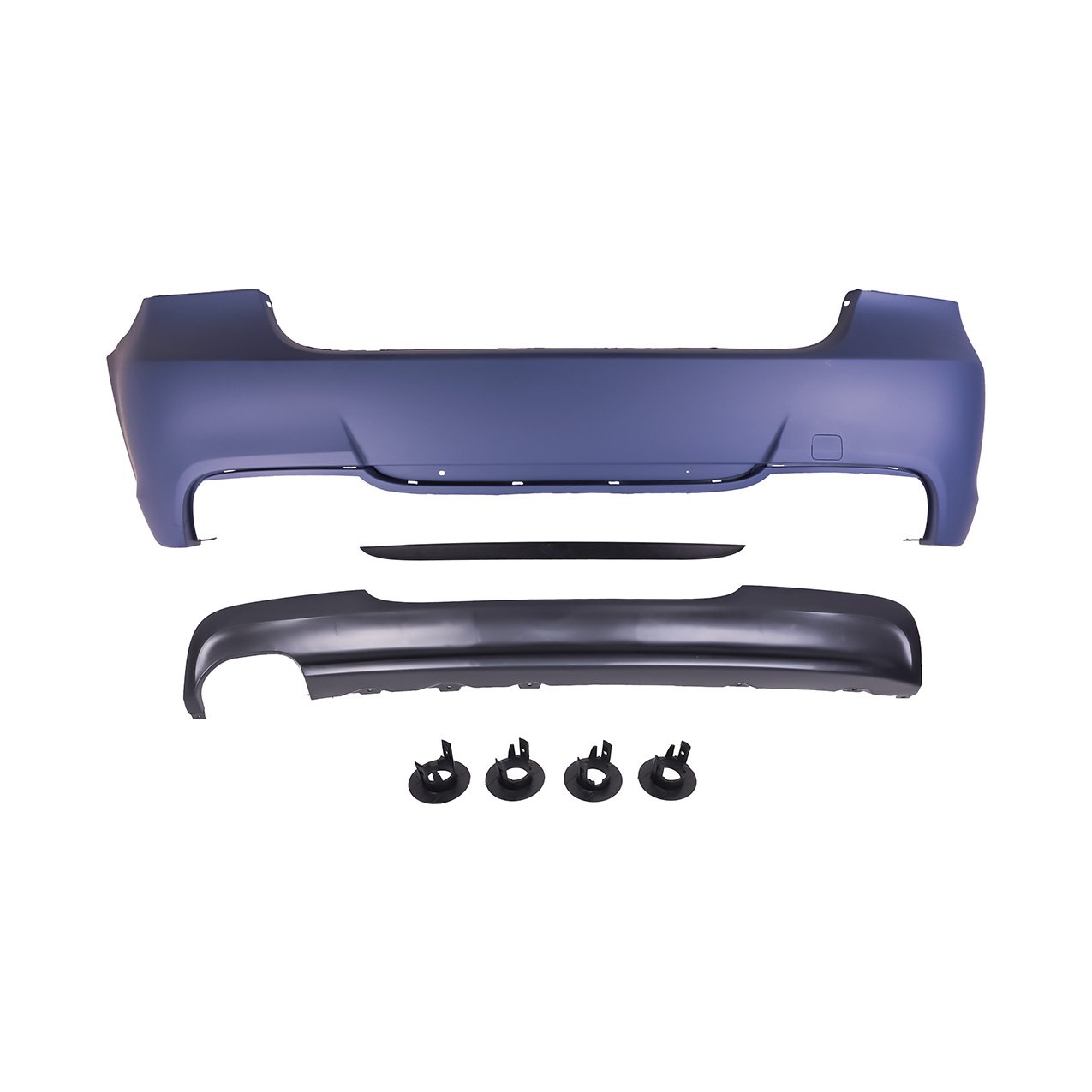 Bmw-E90-LCI-Arka-M-Tech-Tampon-Dolu-PDCli-tek-çikis-2005-2011-Wender