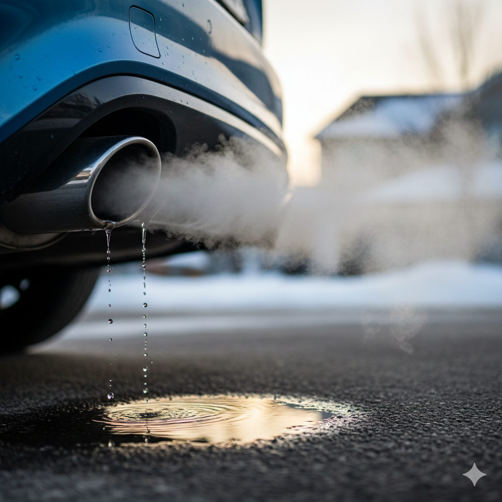 Egzozdan Neden Su Gelir?