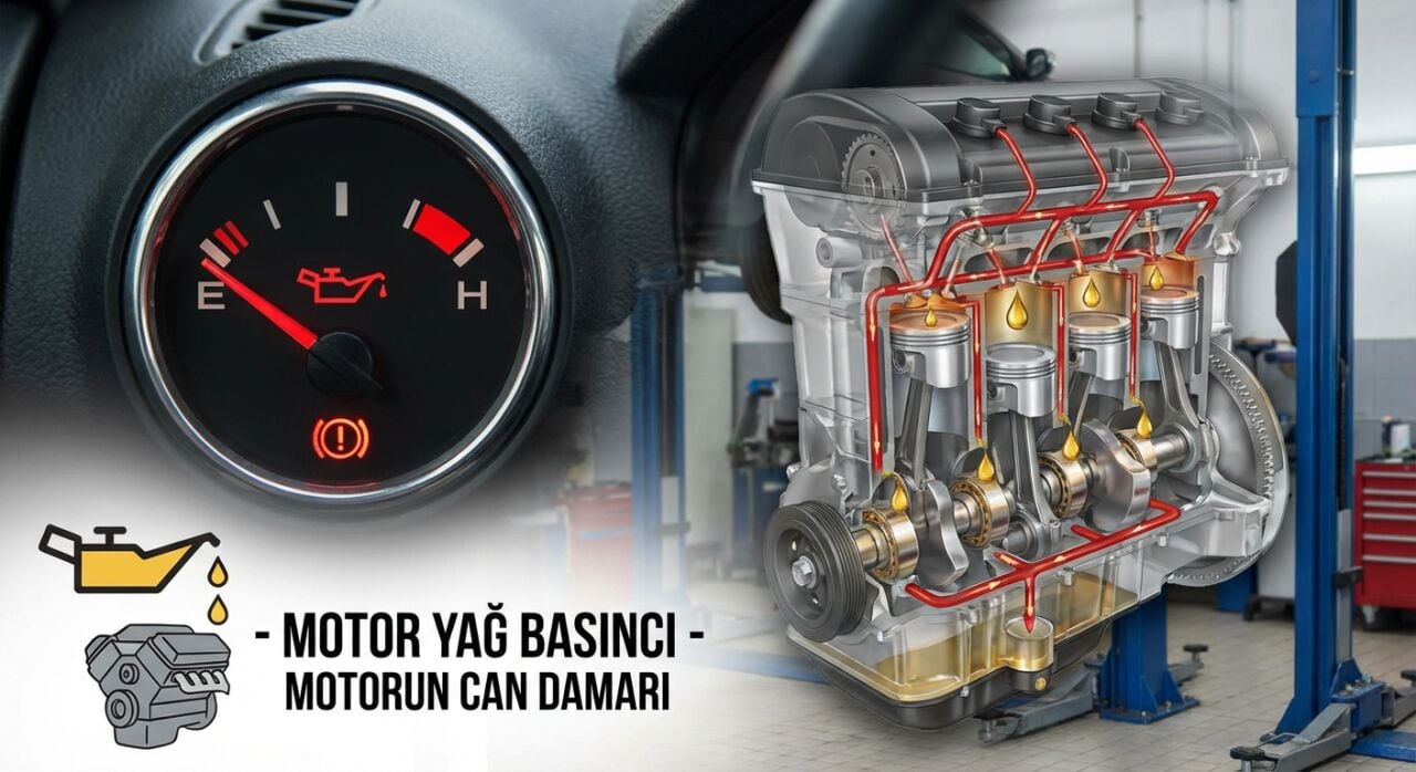 Motor Yağ Basıncı Az Ne Demek?