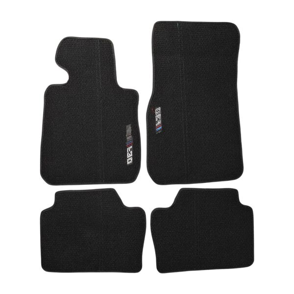 Bmw F30 Halı Paspas - Siyah ( M Çizgili - M Dikişli ) | Famalli