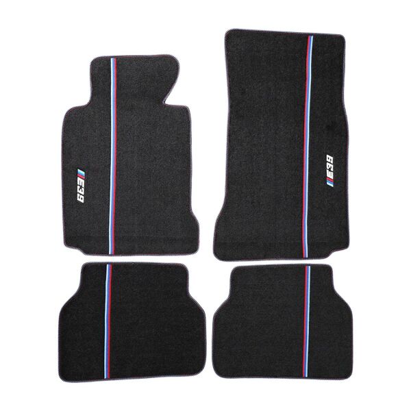 Bmw E39 Halı Paspas - Siyah ( M Çizgili - M Dikişli ) | Famalli