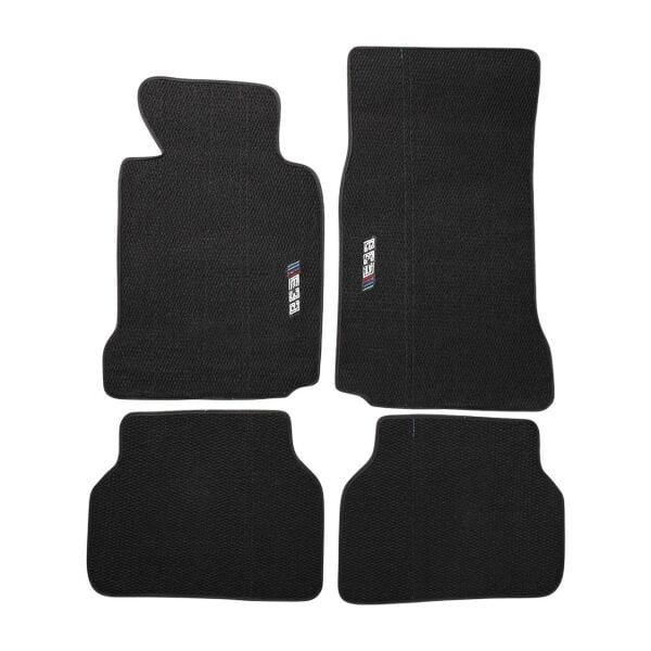 Bmw E39 Halı Paspas - Siyah ( M Çizgili - M Dikişli ) | Famalli