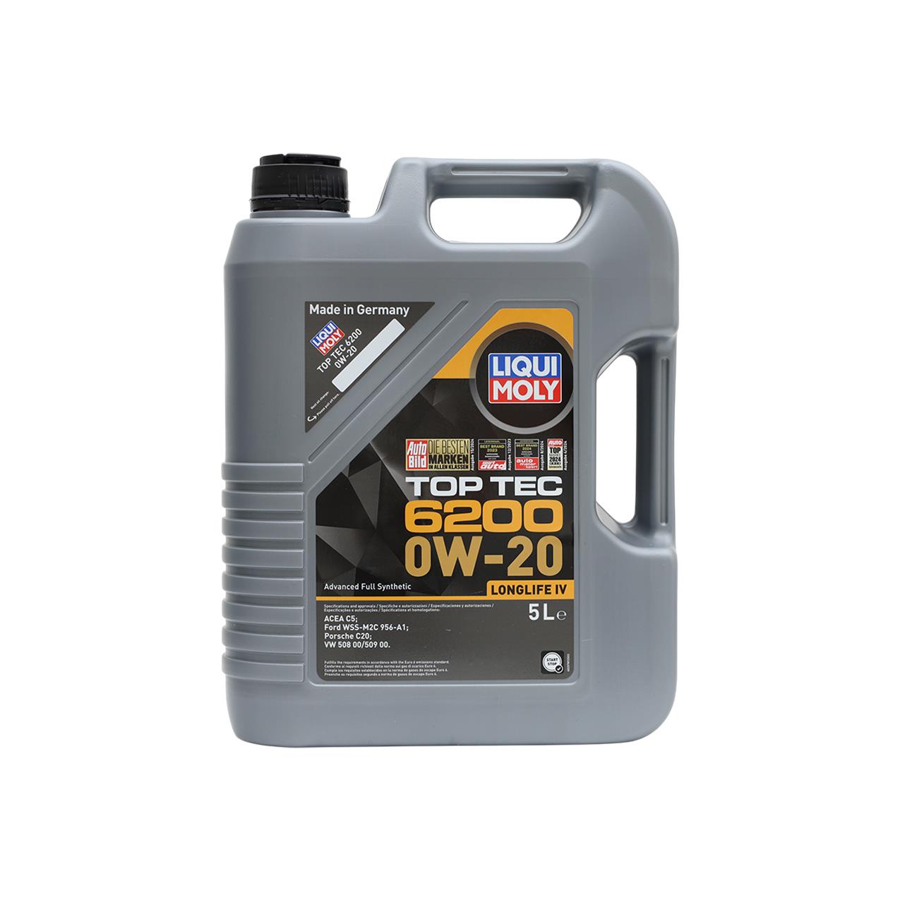 5 Litre TopTec 0w-20 Motor Yağı | Lıquı Moly
