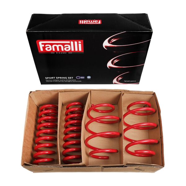 Bmw G20 Spor Helezon Yay Takımı - Kırmızı | Famalli
