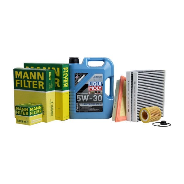 Bmw F10 N20 Motor Yağ Bakım Seti | Lıquı Moly Long Time High Tech Yağ + Mann Filtreler