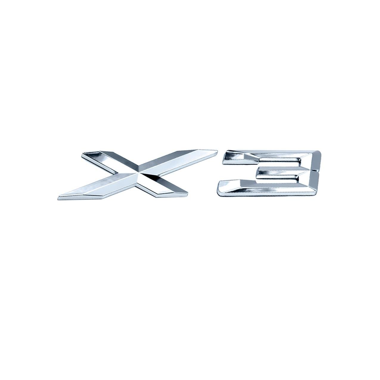 Bmw X3 Krom Yazı | İthal Ürün