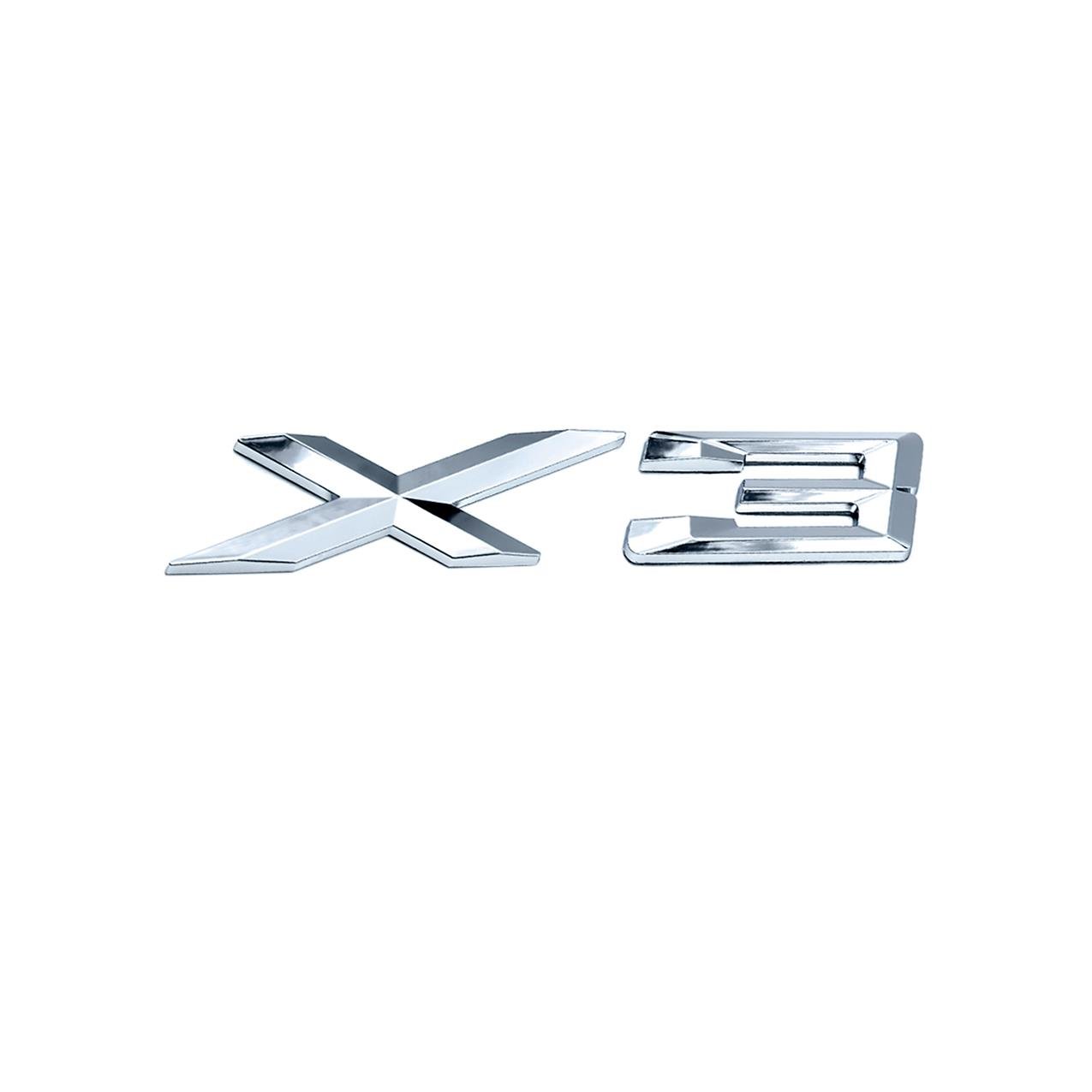 Bmw X3 Krom Yazı | İthal Ürün