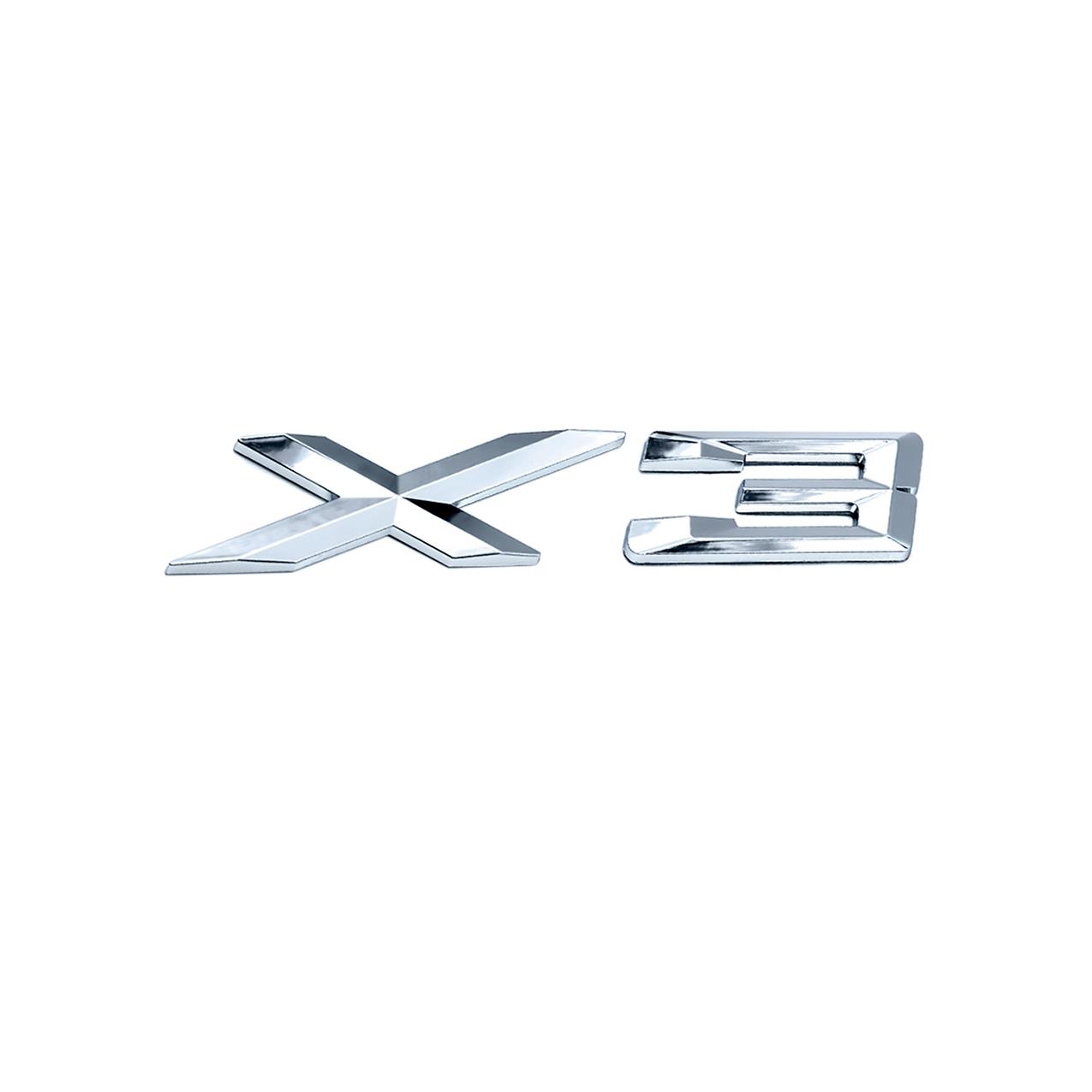 Bmw X3 Krom Yazı | İthal Ürün