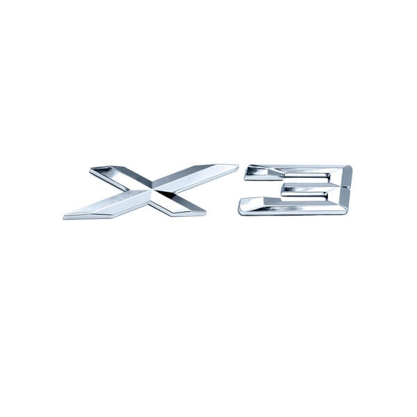 Bmw X3 Krom Yazı | İthal Ürün