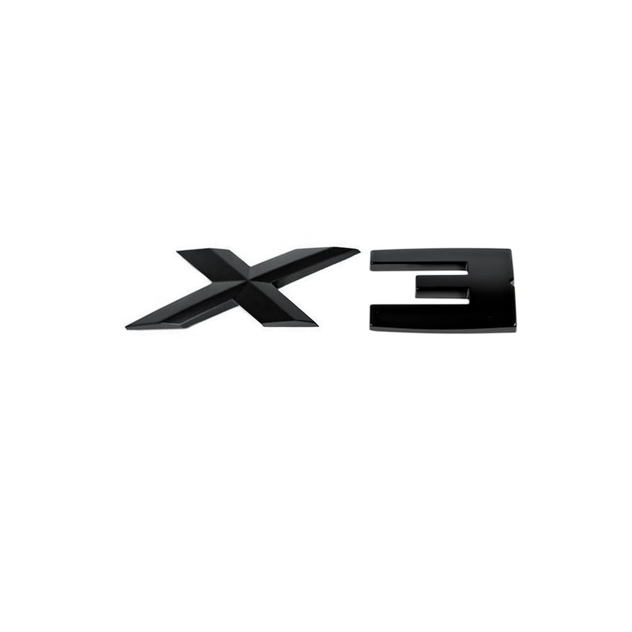 Bmw X3 Siyah Yazı | İthal Ürün