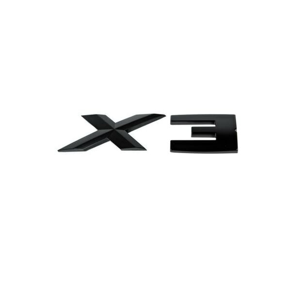 Bmw X3 Siyah Yazı | İthal Ürün