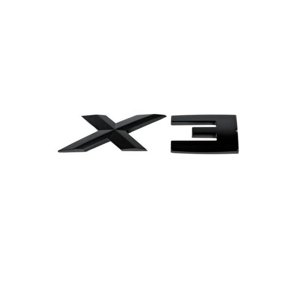 Bmw X3 Siyah Yazı | İthal Ürün
