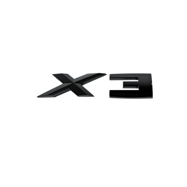 Bmw X3 Siyah Yazı | İthal Ürün