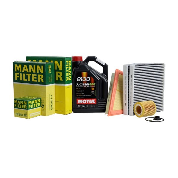 Bmw F10 N20 Motor Yağ Bakım Seti | Motul Yağ + Mann Filtreler