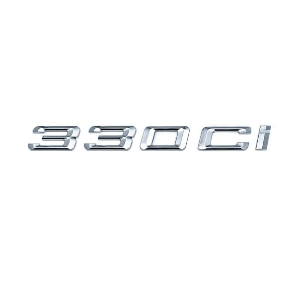 Bmw 330ci Krom Yazı | İthal Ürün
