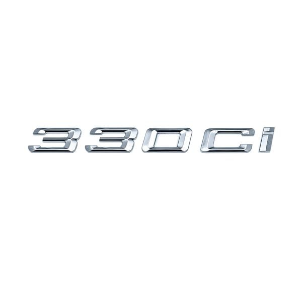 Bmw 330ci Krom Yazı | İthal Ürün