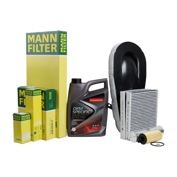 Bmw F10 N47 N47N N47S1 Motor Yağ Bakım Seti | Champion Yağ + Mann Filtreler