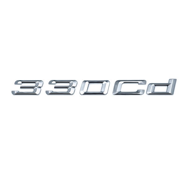 Bmw 330Cd Krom Yazı | İthal Ürün