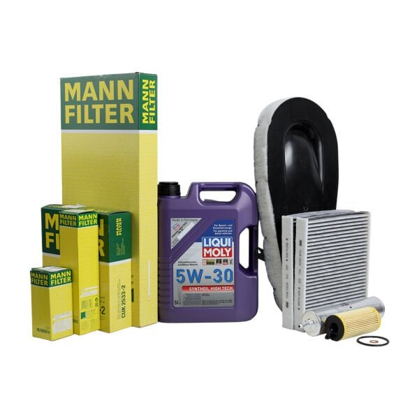 Bmw F10 N47 N47N N47S1 Motor Yağ Bakım Seti | Lıquı Moly Synthoil High Tech Yağ + Mann Filtreler