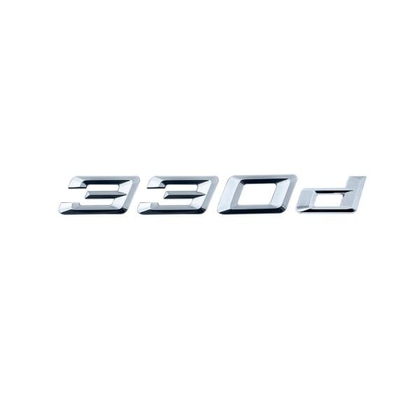 Bmw 330d Krom Yazı | İthal Ürün