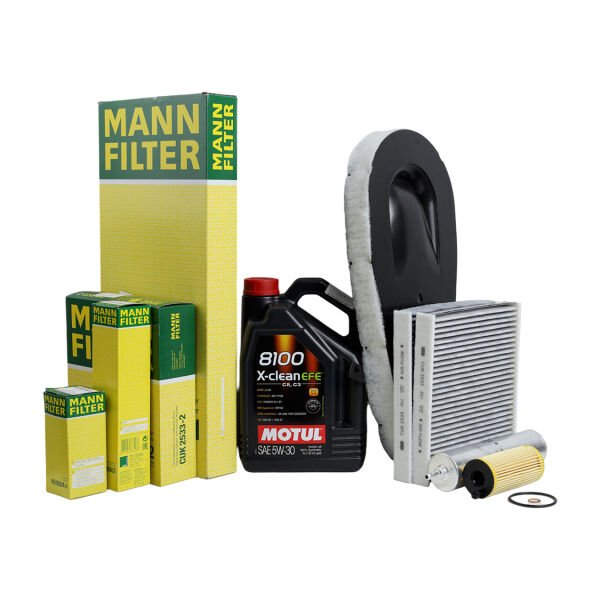 Bmw F10 N47 N47N N47S1 Motor Yağ Bakım Seti | Motul Yağ + Mann Filtreler