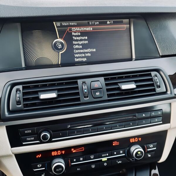 Bmw F10 Klima Havalandırma Izgarası Ön Orta Siyah | Wender