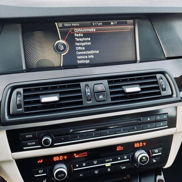 Bmw F10 Klima Havalandırma Izgarası Ön Orta Siyah | Wender