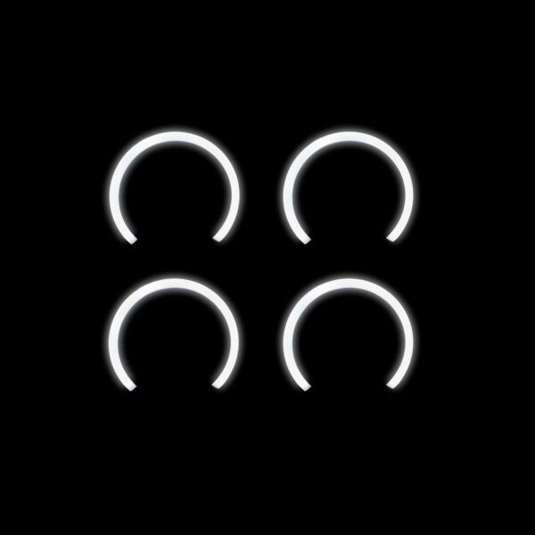 Bmw E36 Angel Eyes Halka Seti Beyaz