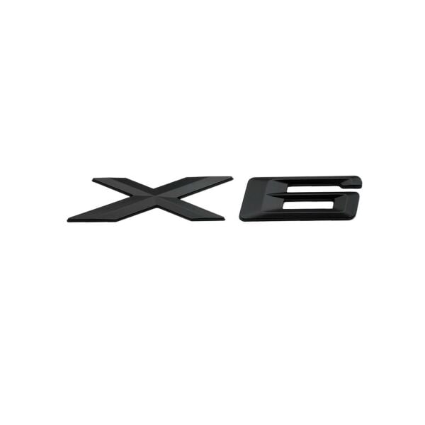 Bmw X6 Siyah Yazı | İthal Ürün