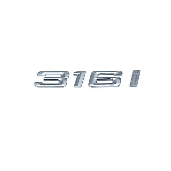 Bmw 316i Krom Yazı |İthal Ürün