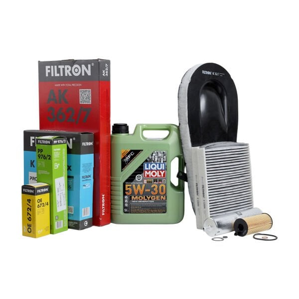 Bmw F10 N47 N47N N47S1 Motor Yağ Bakım Seti | Lıquı Moly Molygen Yağ + Filtron Filtreler