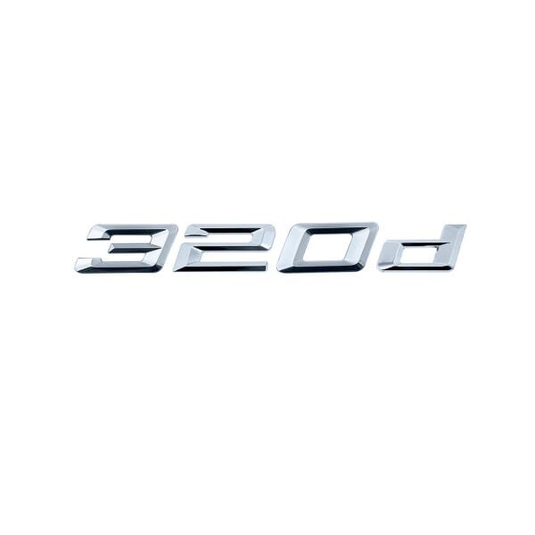 Bmw 320d Krom Yazı | İthal Ürün