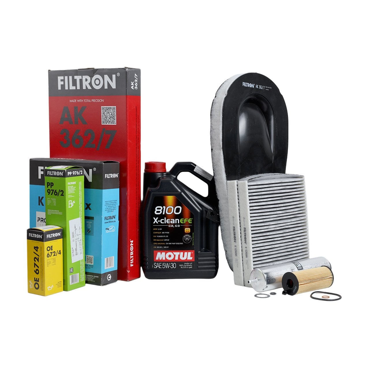 Bmw F10 N47 N47N N47S1 Motor Yağ Bakım Seti | Motul Yağ + Filtron Filtreler