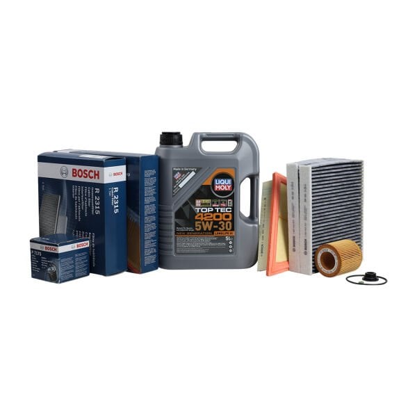 Bmw F10 N20 Motor Yağ Bakım Seti | Lıquı Moly New Generation Yağ + Bosch Filtreler