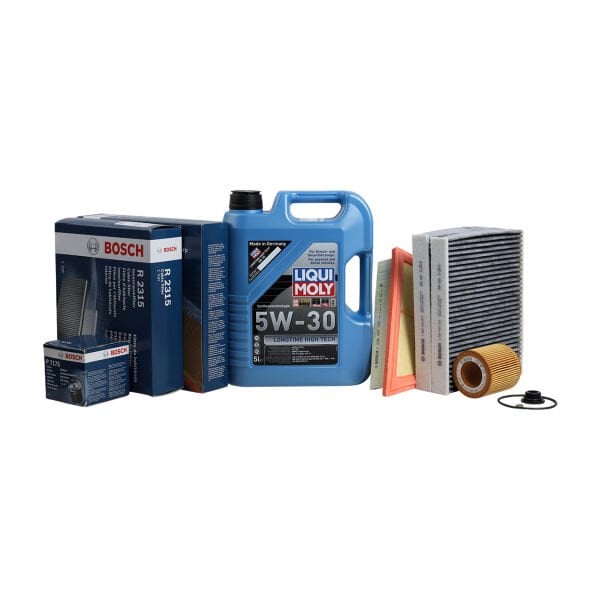 Bmw F10 N20 Motor Yağ Bakım Seti | Lıquı Moly Long Time High Tech Yağ + Bosch Filtreler