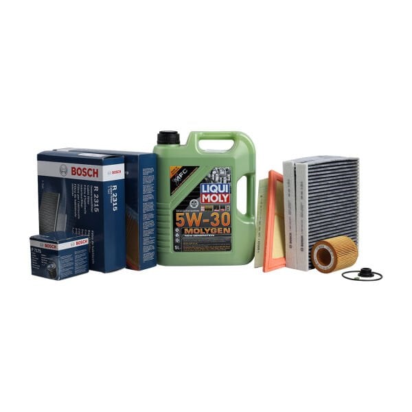 Bmw F10 N20 Motor Yağ Bakım Seti | Lıquı Moly Molygen Yağ + Bosch Filtreler