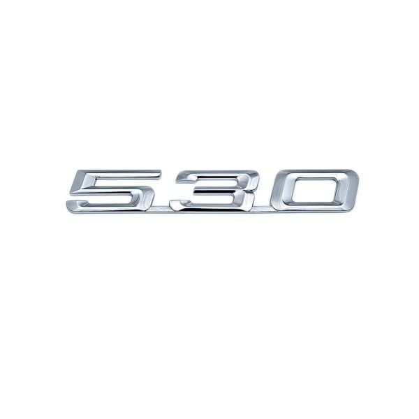 Bmw 530 Çizgili Krom Yazı | İthal Ürün