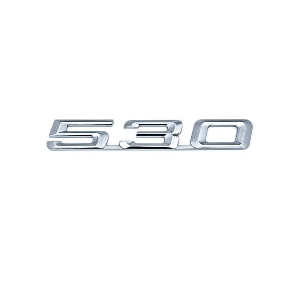 Bmw 530 Çizgili Krom Yazı | İthal Ürün
