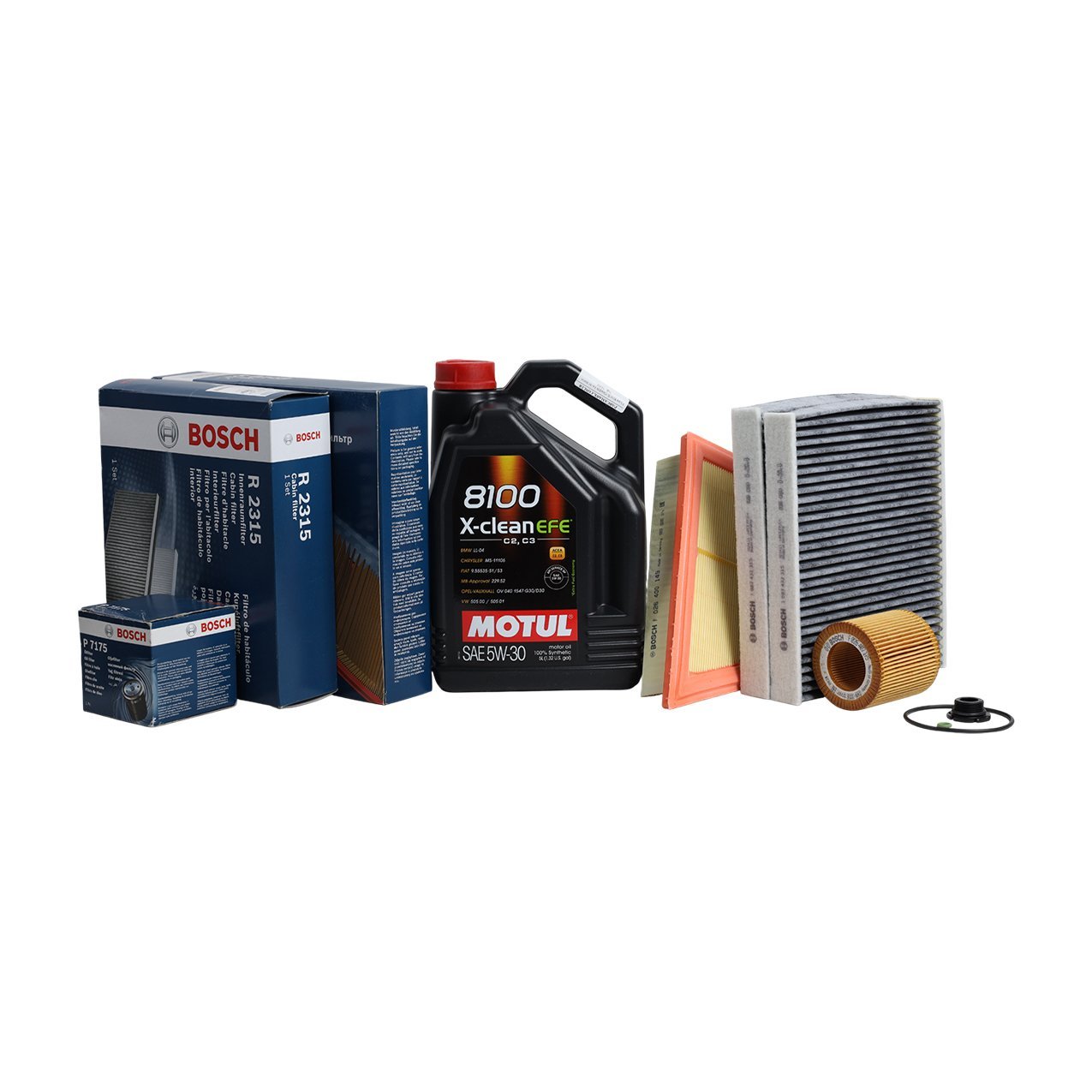 Bmw F10 N20 Motor Yağ Bakım Seti | Motul Yağ + Bosch Filtreler