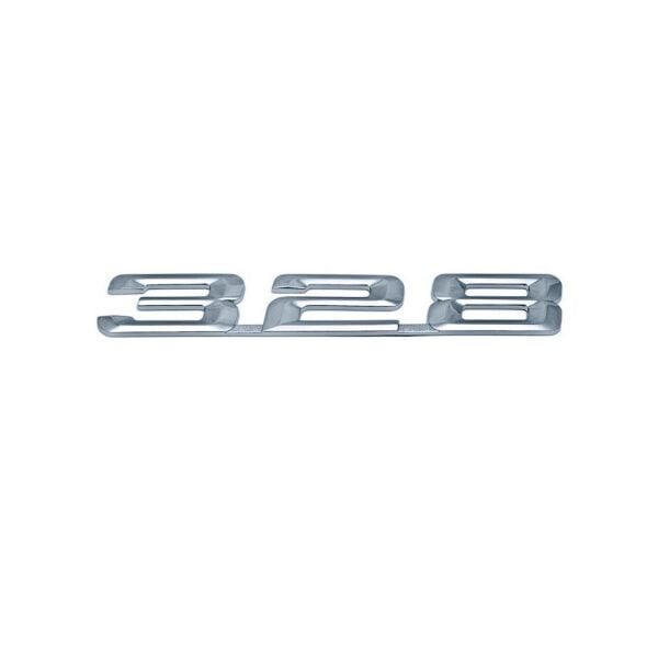 Bmw 328 Çizgili Krom Yazı |İthal Ürün