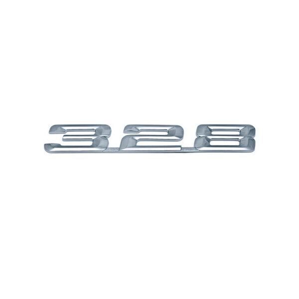 Bmw 328 Çizgili Krom Yazı |İthal Ürün