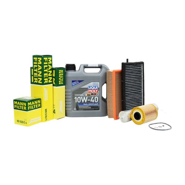 Bmw E36 M50 Motor Yağ Bakım Seti | Lıquı Moly Mos2 Leıchtlauf Yağ + Mann Filtreler